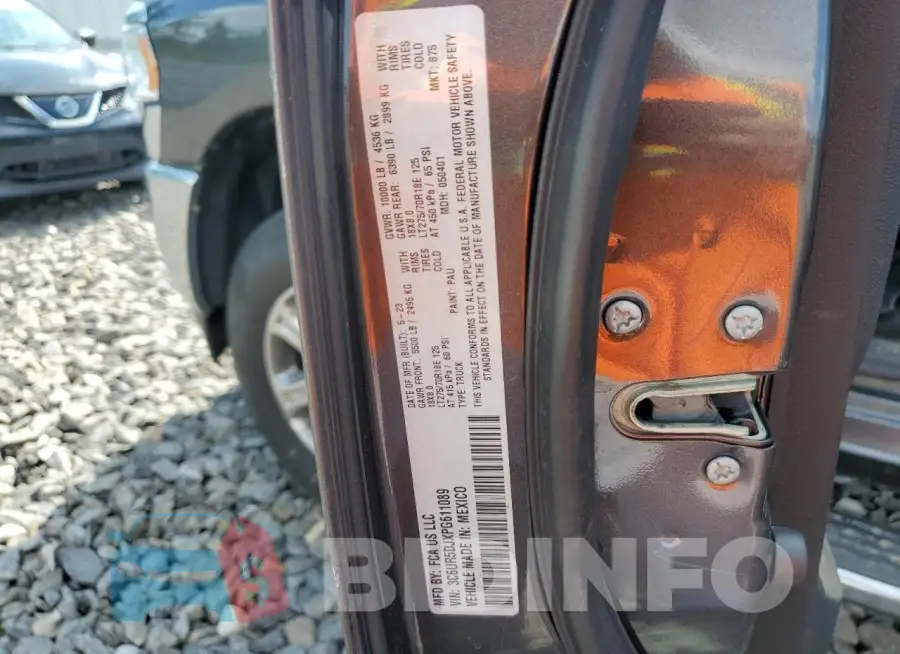 3C6UR5DJXPG611089 Photo# 14