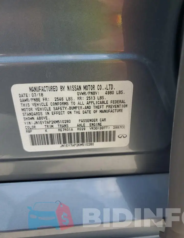 JN1EV7AP2KM510280 Photo# 13