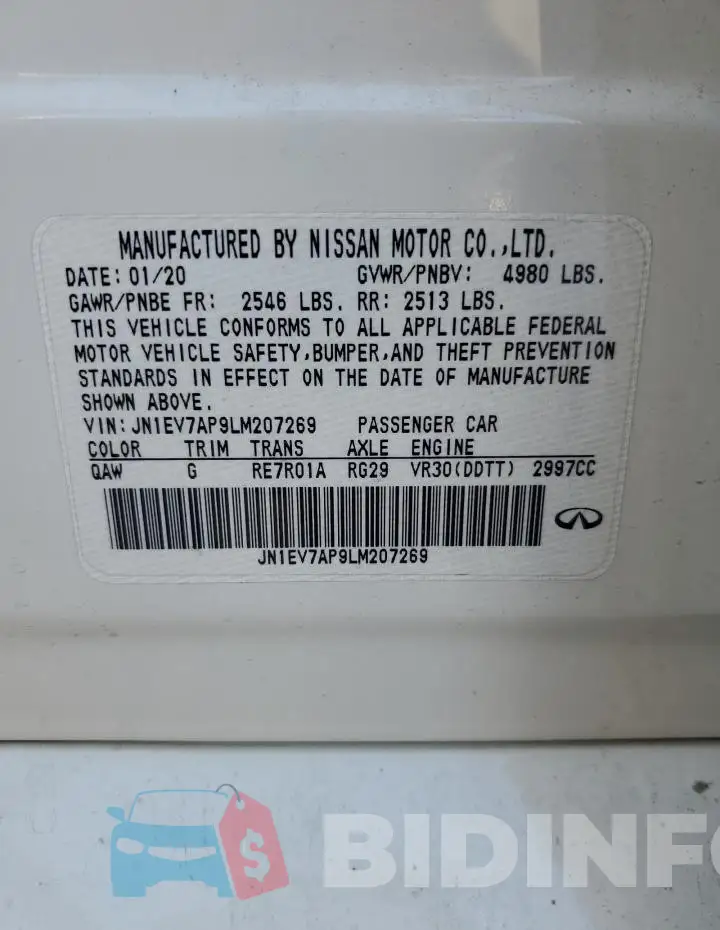 JN1EV7AP9LM207269 Photo# 13
