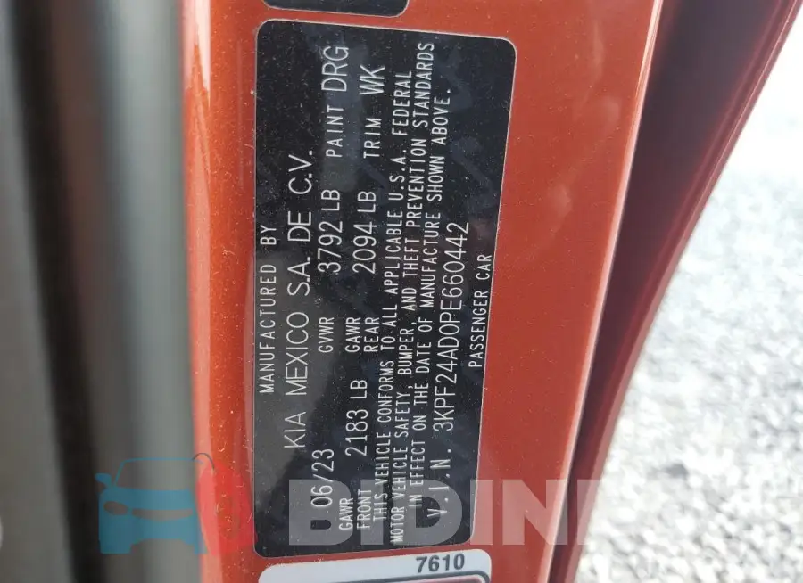 3KPF24AD0PE660442 Photo# 12