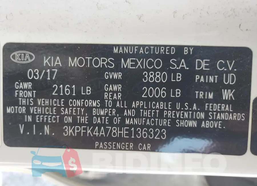 3KPFK4A78HE136323 Photo# 12