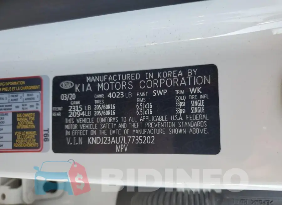 KNDJ23AU7L7735202 Photo# 12
