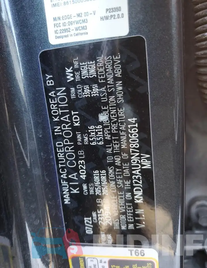 KNDJ23AU9N7806614 Photo# 12