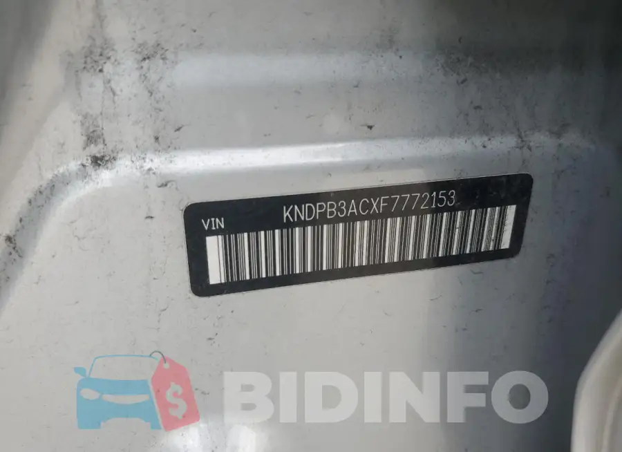 KNDPB3ACXF7772153 Photo# 13