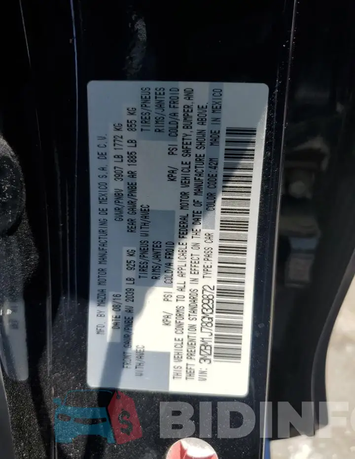 3MZBM1J78GM329872 Photo# 12