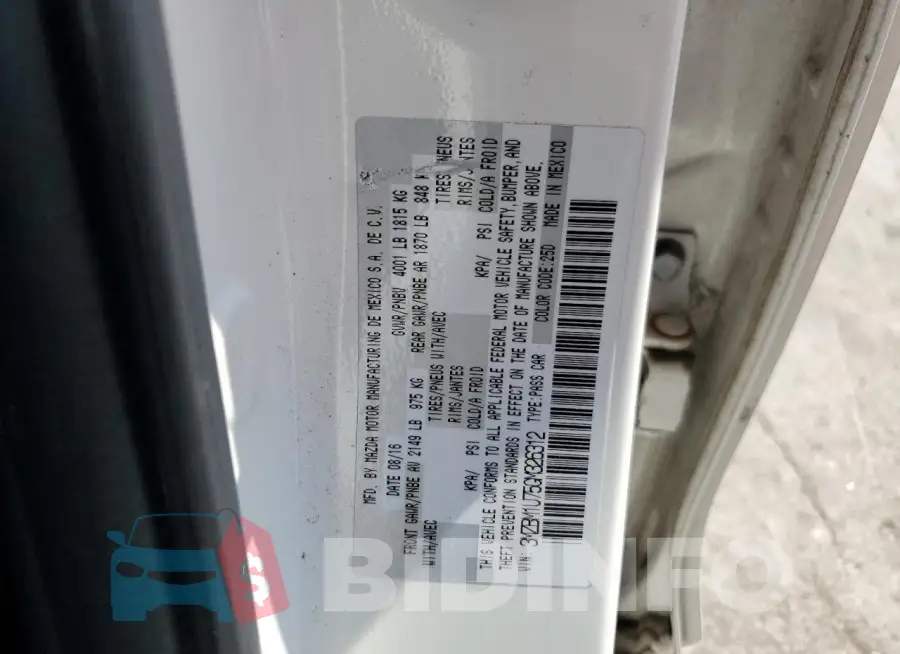 3MZBM1U75GM326312 Photo# 12