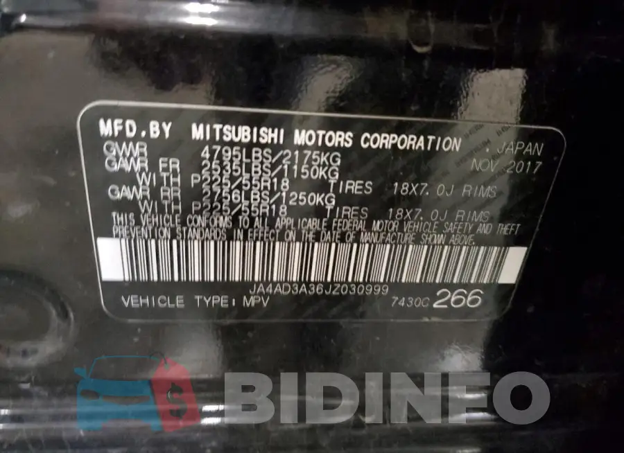 JA4AD3A36JZ030999 Photo# 13