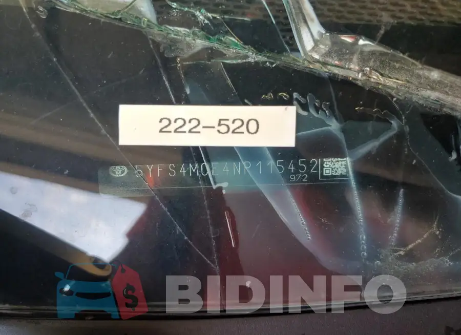 5YFS4MCE4NP115452 Photo# 12