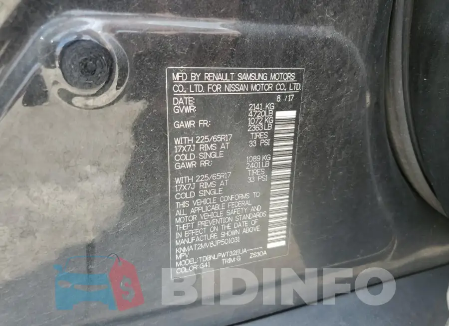 KNMAT2MV8JP501031 Photo# 12