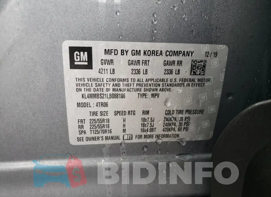KL4MMBS21LB088186 Photo# 12