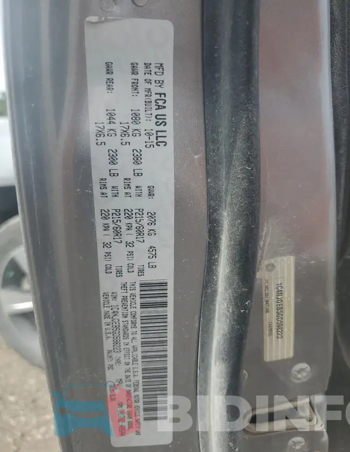 1C4NJDEB5GD598223 Photo# 13