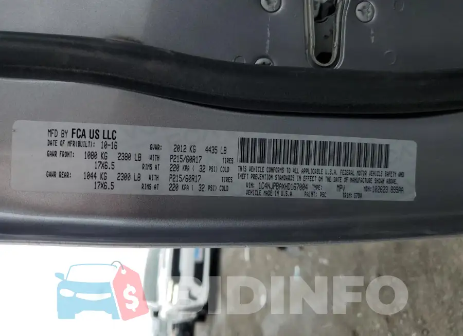 1C4NJPBAXHD167004 Photo# 13