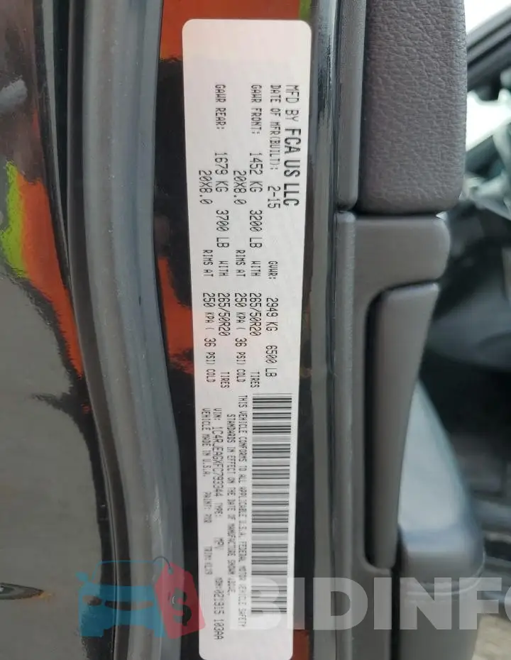 1C4RJEAGXFC793344 Photo# 13