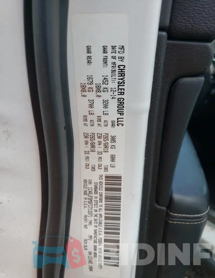 1C4RJFBM6FC713371 Photo# 13