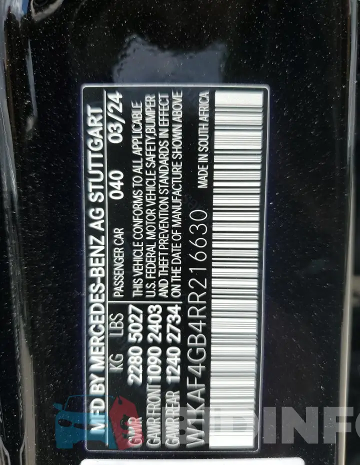 W1KAF4GB4RR216630 Photo# 12