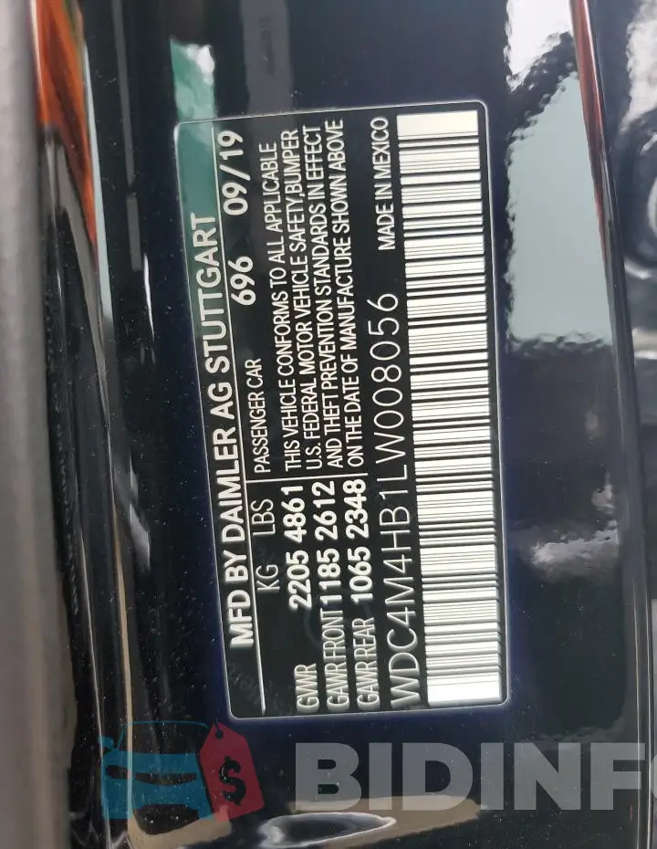 WDC4M4HB1LW008056 Photo# 13