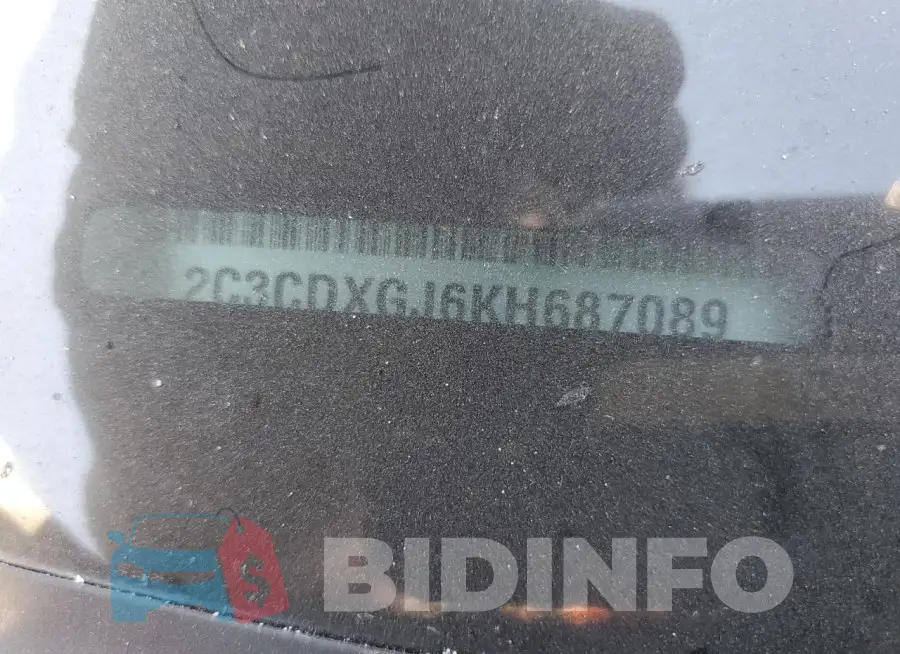 2C3CDXGJ6KH687089 Photo# 12