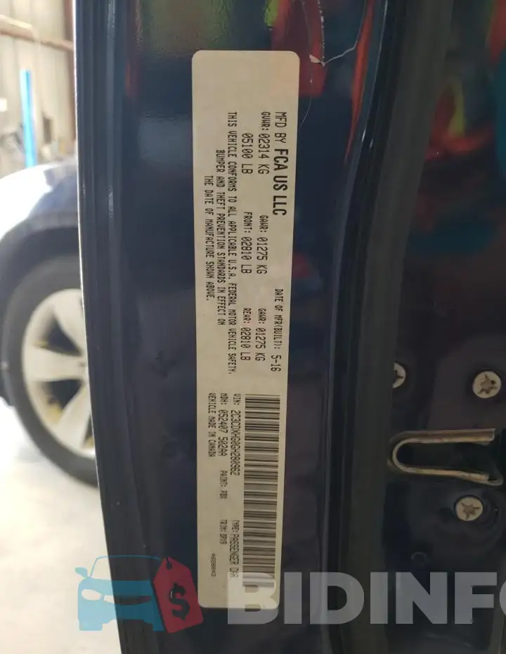2C3CDXHG0GH280962 Photo# 12