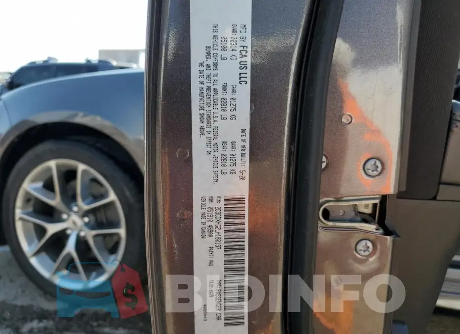 2C3CDXHG2LH160137 Photo# 12