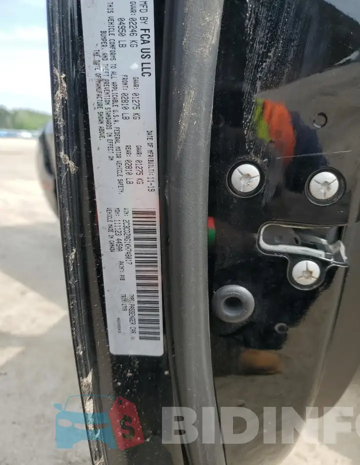 2C3CDZAG1KH748017 Photo# 12