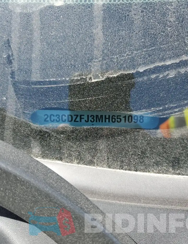 2C3CDZFJ3MH651098 Photo# 13