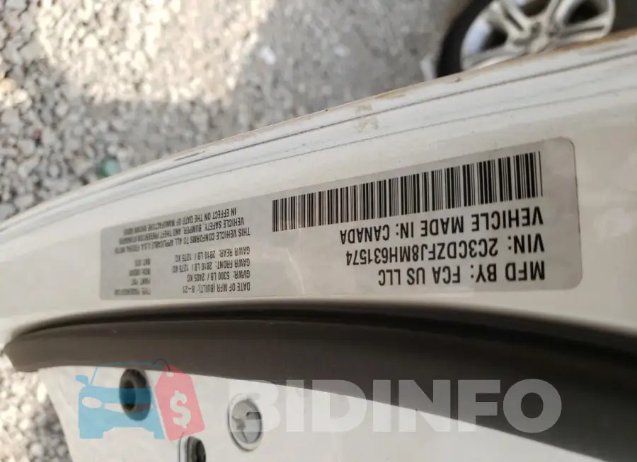 2C3CDZFJ8MH631574 Photo# 13
