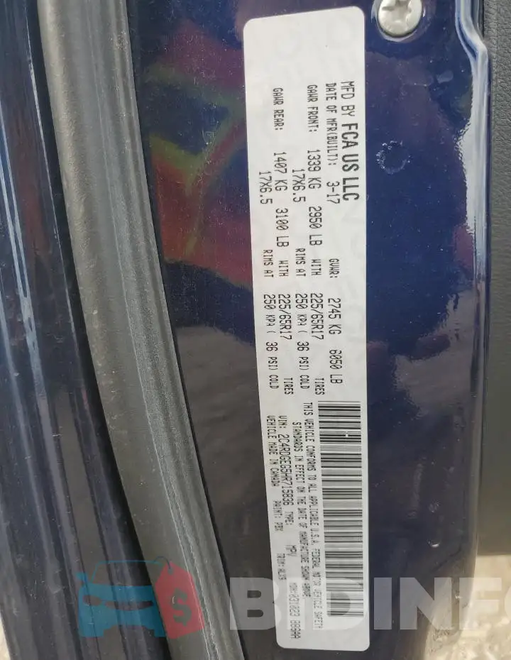 2C4RDGEG5HR715836 Photo# 13