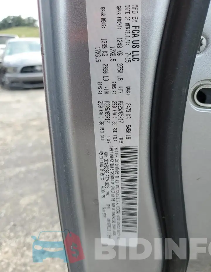 3C4PDCBG1FT743633 Photo# 12