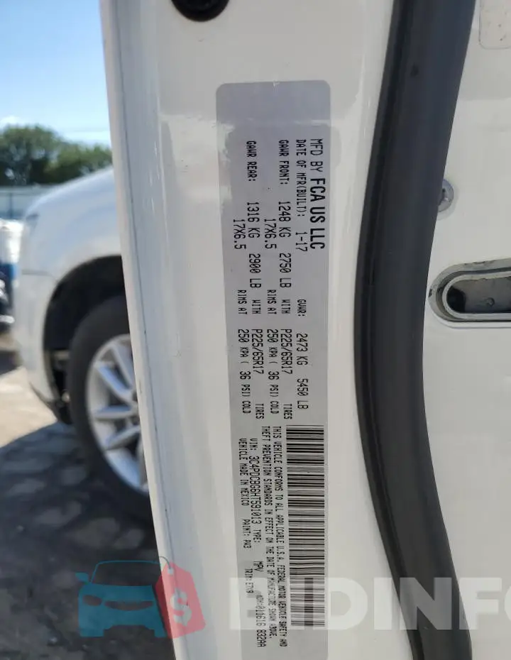 3C4PDCBG6HT591013 Photo# 13