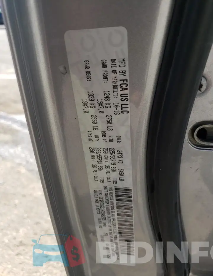 3C4PDCGG1HT548255 Photo# 14