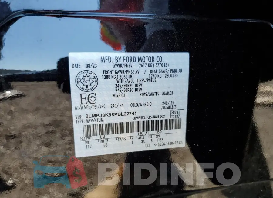 2LMPJ8K98PBL22741 Photo# 13