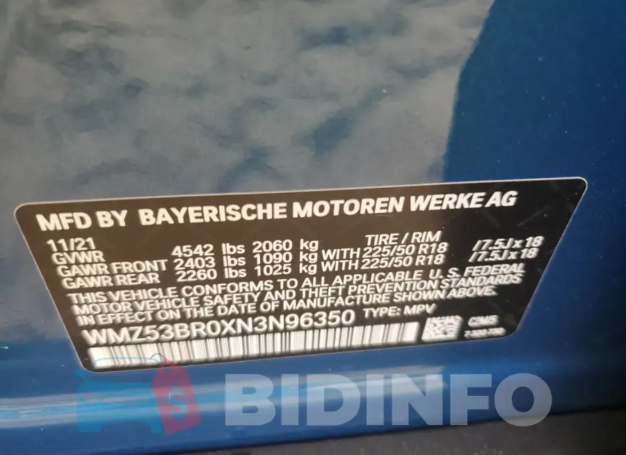 WMZ53BR0XN3N96350 Photo# 14