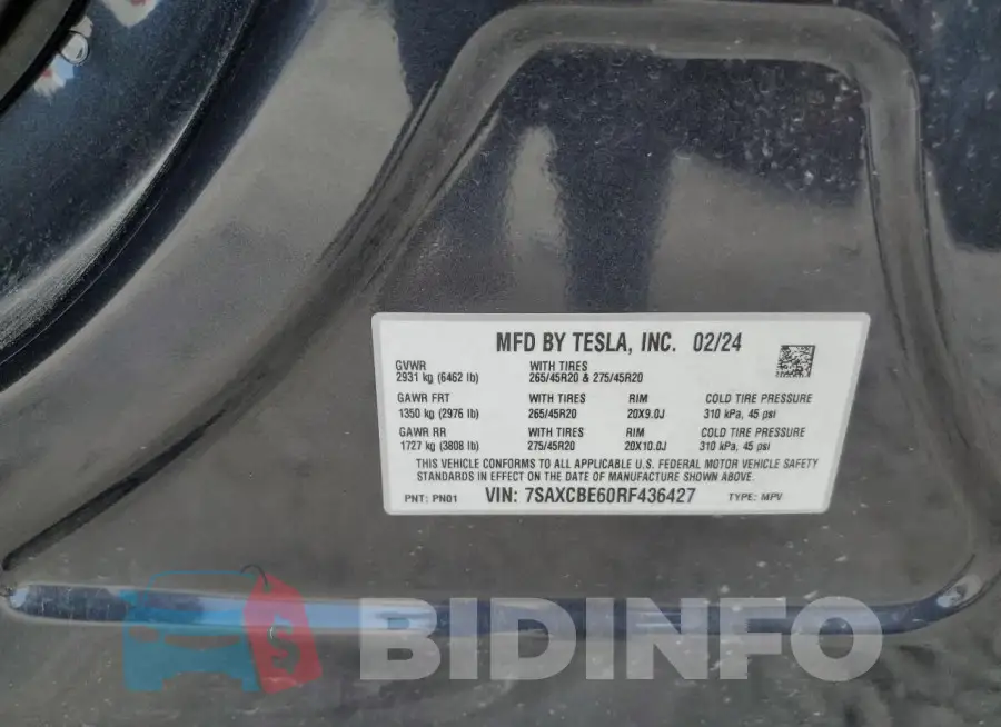 7SAXCBE60RF436427 Photo# 14