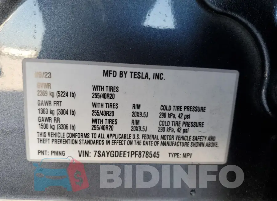 7SAYGDEE1PF878545 Photo# 13