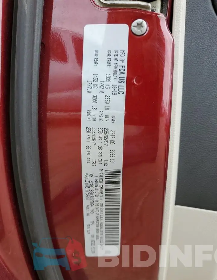 2C4RC1BG0LR125864 Photo# 13