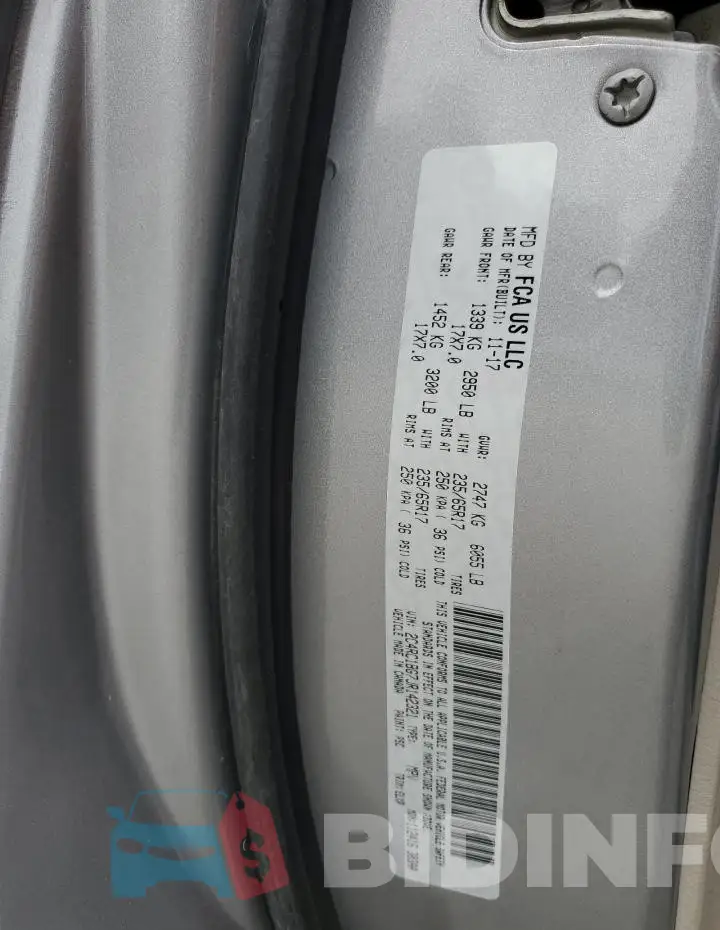 2C4RC1BG7JR142321 Photo# 13