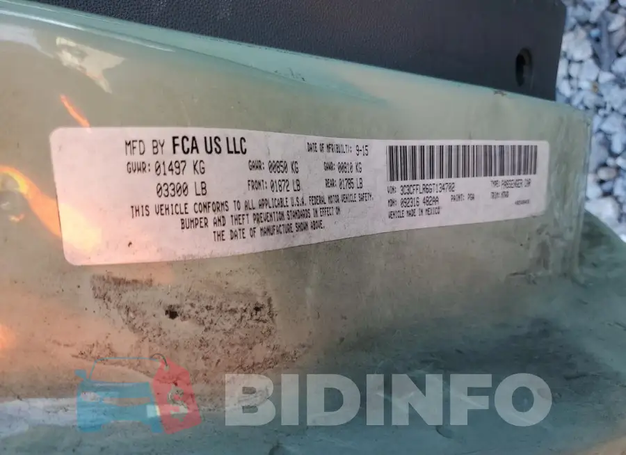 3C3CFFLR6GT134702 Photo# 12