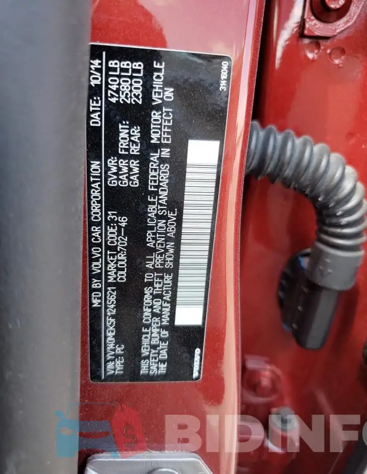 YV140MEK5F1245621 Photo# 12