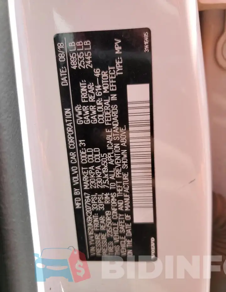 YV4162UK6K2077647 Photo# 13