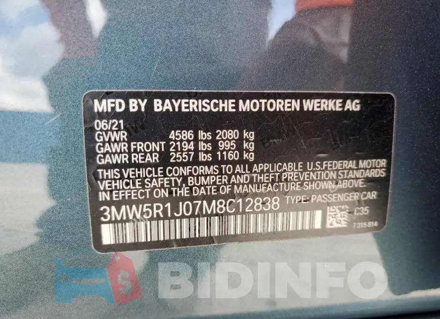 3MW5R1J07M8C12838 Photo# 12