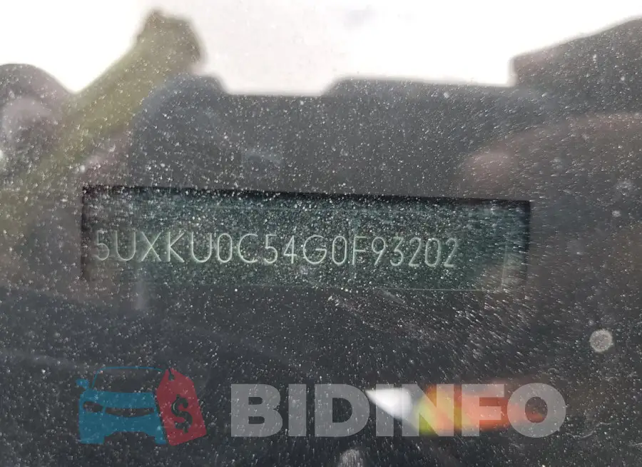5UXKU0C54G0F93202 Photo# 13
