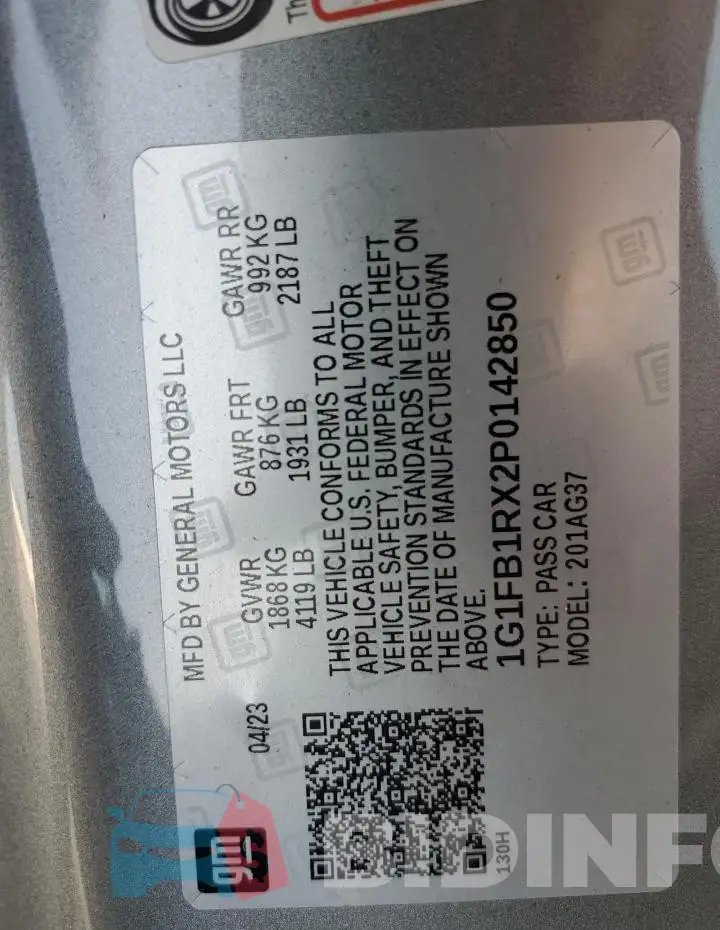 1G1FB1RX2P0142850 Photo# 12