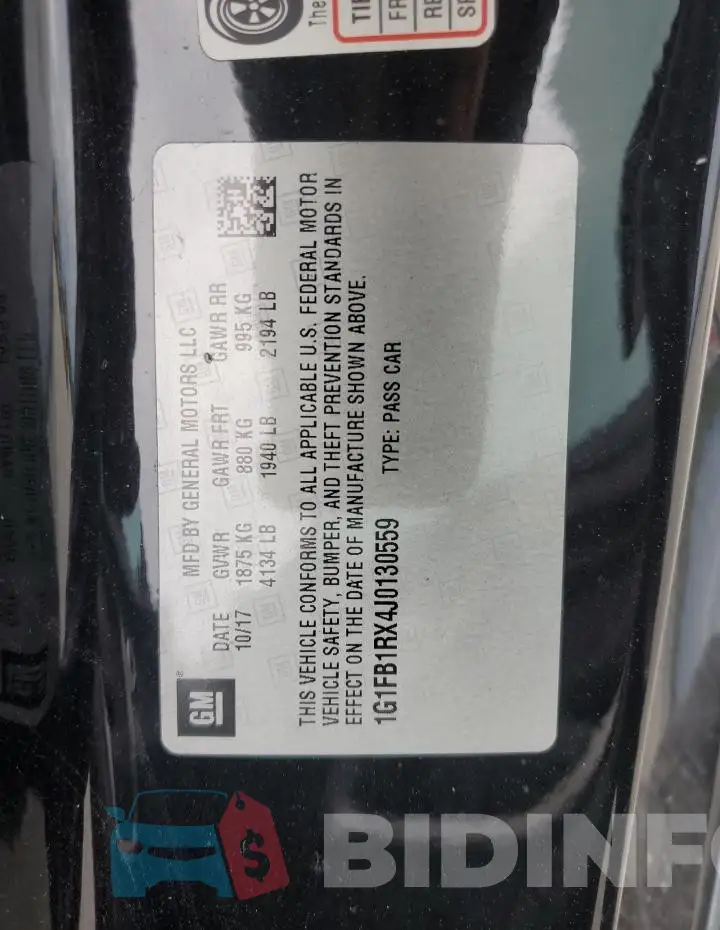 1G1FB1RX4J0130559 Photo# 12