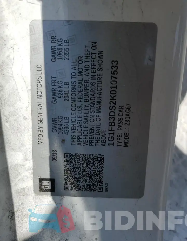 1G1FB3DS2K0107533 Photo# 13