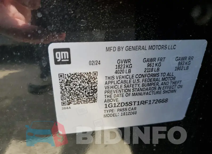 1G1ZD5ST1RF172668 Photo# 12