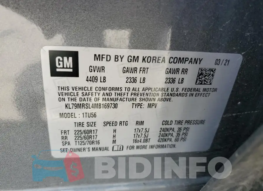 KL79MRSL4MB169730 Photo# 13