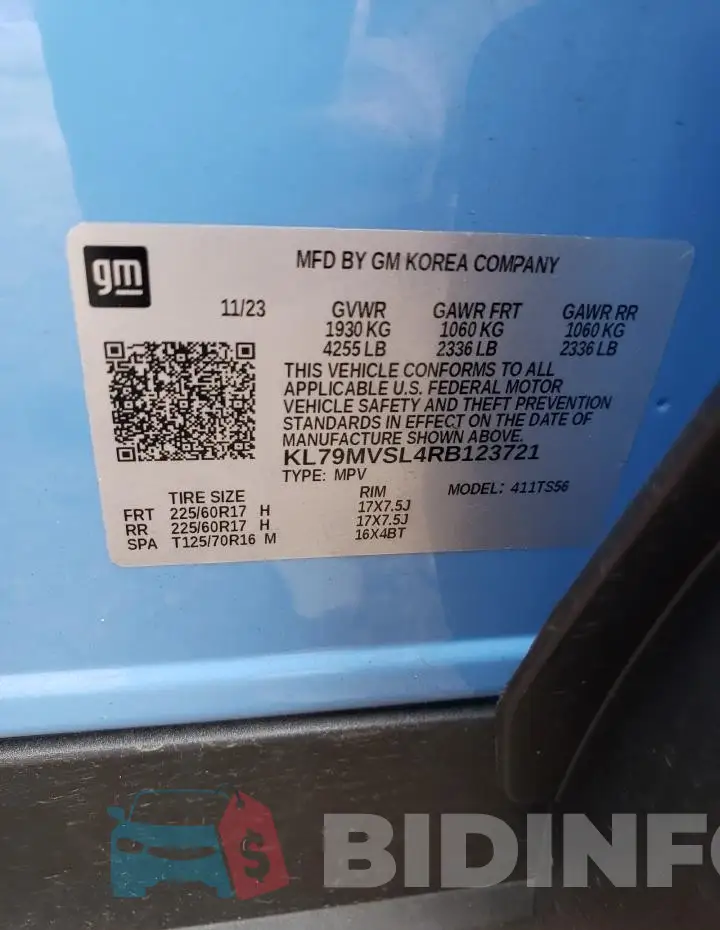 KL79MVSL4RB123721 Photo# 12