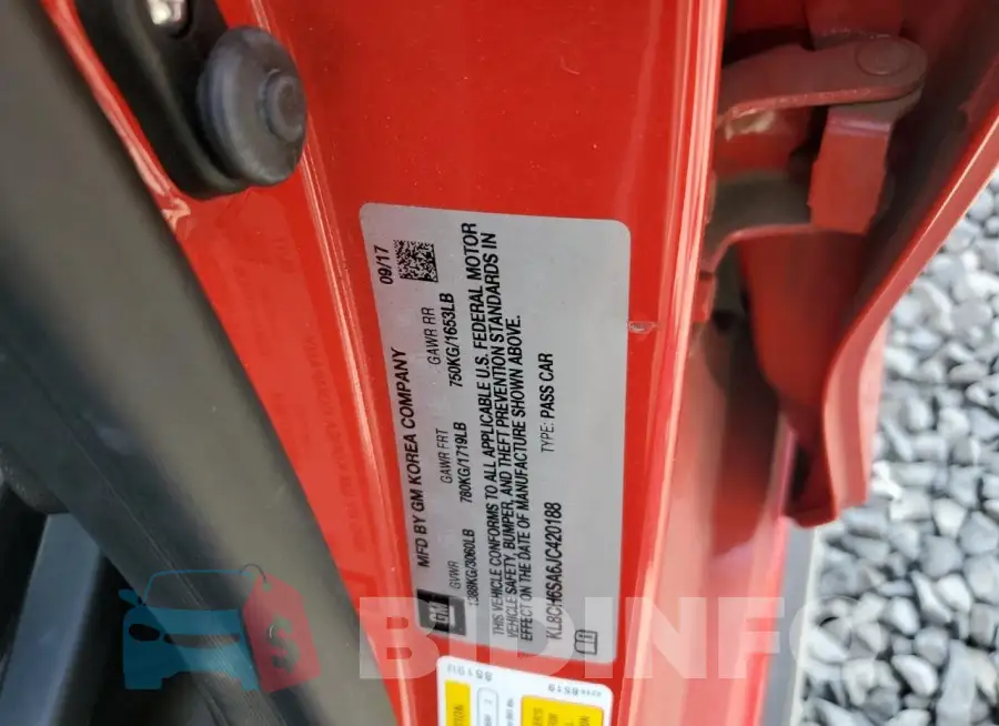 KL8CH6SA6JC420188 Photo# 13