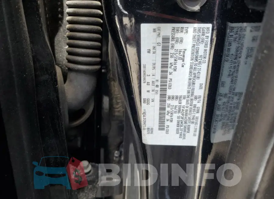 1FADP3F24GL371992 Photo# 13
