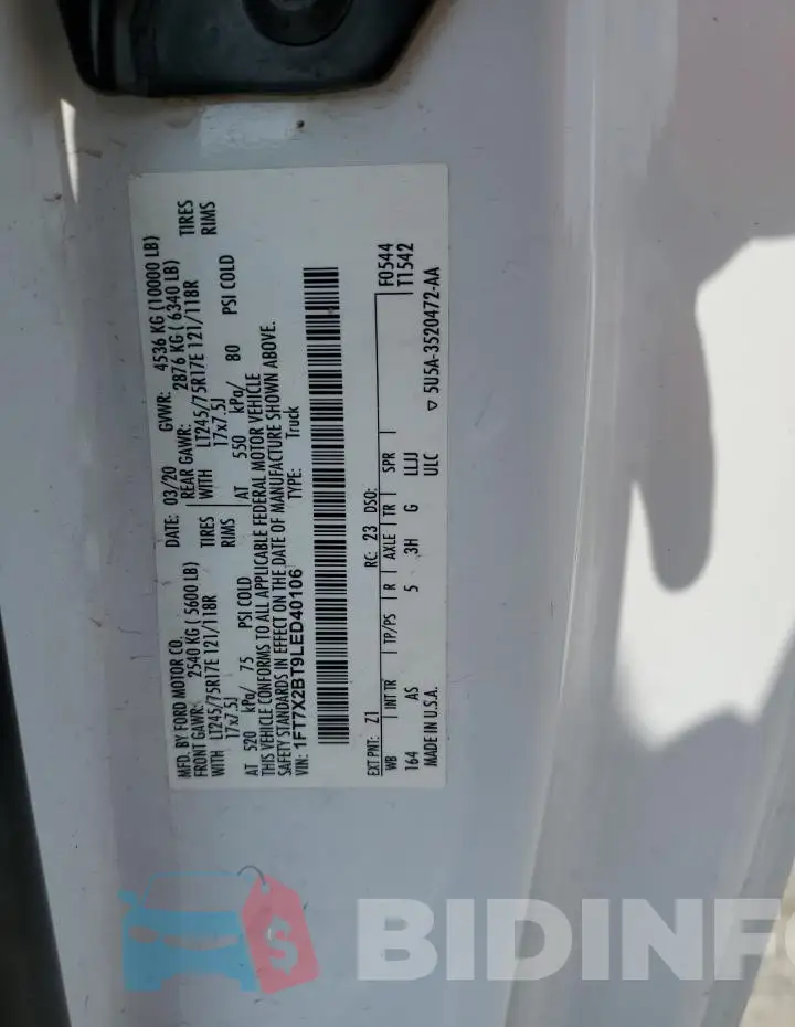 1FT7X2BT9LED40106 Photo# 12